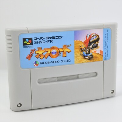 SUPER FAMICOM スーパーファミコン Super Famicom SUPER OFFROAD off road Cartridge Only Nintendo sfc