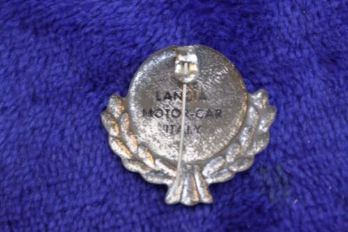 Lancia Hat Lapel Pin Accessory Badge Crest Italy Stick Pin Italy - Picture 2 of 3