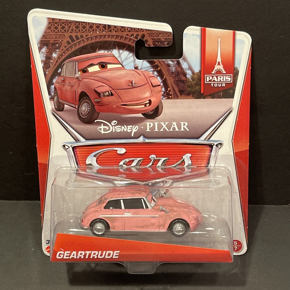 NEW Disney Pixar Cars 2 GEARTRUDE Paris Tour Series | eBay
