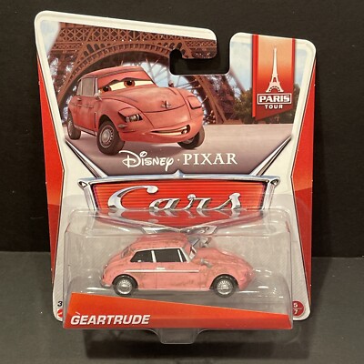 NEW Disney Pixar Cars 2 GEARTRUDE Paris Tour Series | eBay