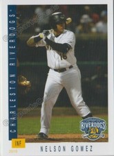 2019 Charleston RiverDogs Nelson Gomez RC Rookie NY Yankees