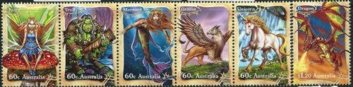 AUSTRALIA - 2011 'MYTHICAL CREATURES' Set of 6 MNH [B9592] - 第 1/1 張圖片