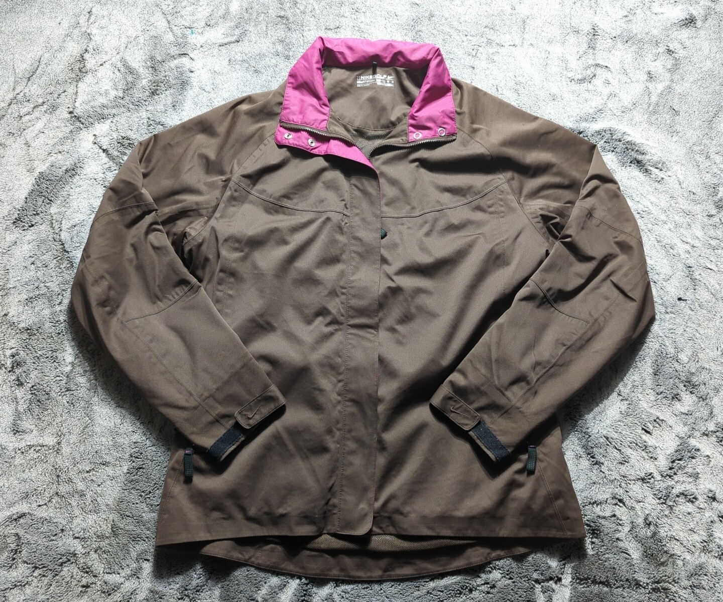 SACAI X NIKE Nike Golf Nike Fit Storm Giacca Manica Lunga Full Zip Donna Taglia Media Marrone