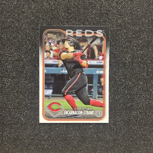 Christian Encarnacion-Strand RC 2024 Topps Series 1 #219 & Bowman #79 2 Card Lot - Picture 2 of 5