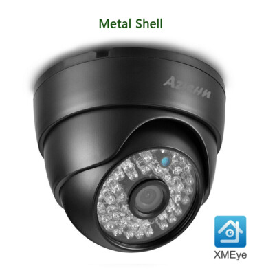 Metal Dome IP Camera 3MP 2304*1296 POE Audio 48IR Waterproof CCTV Outdoor XMEYE
