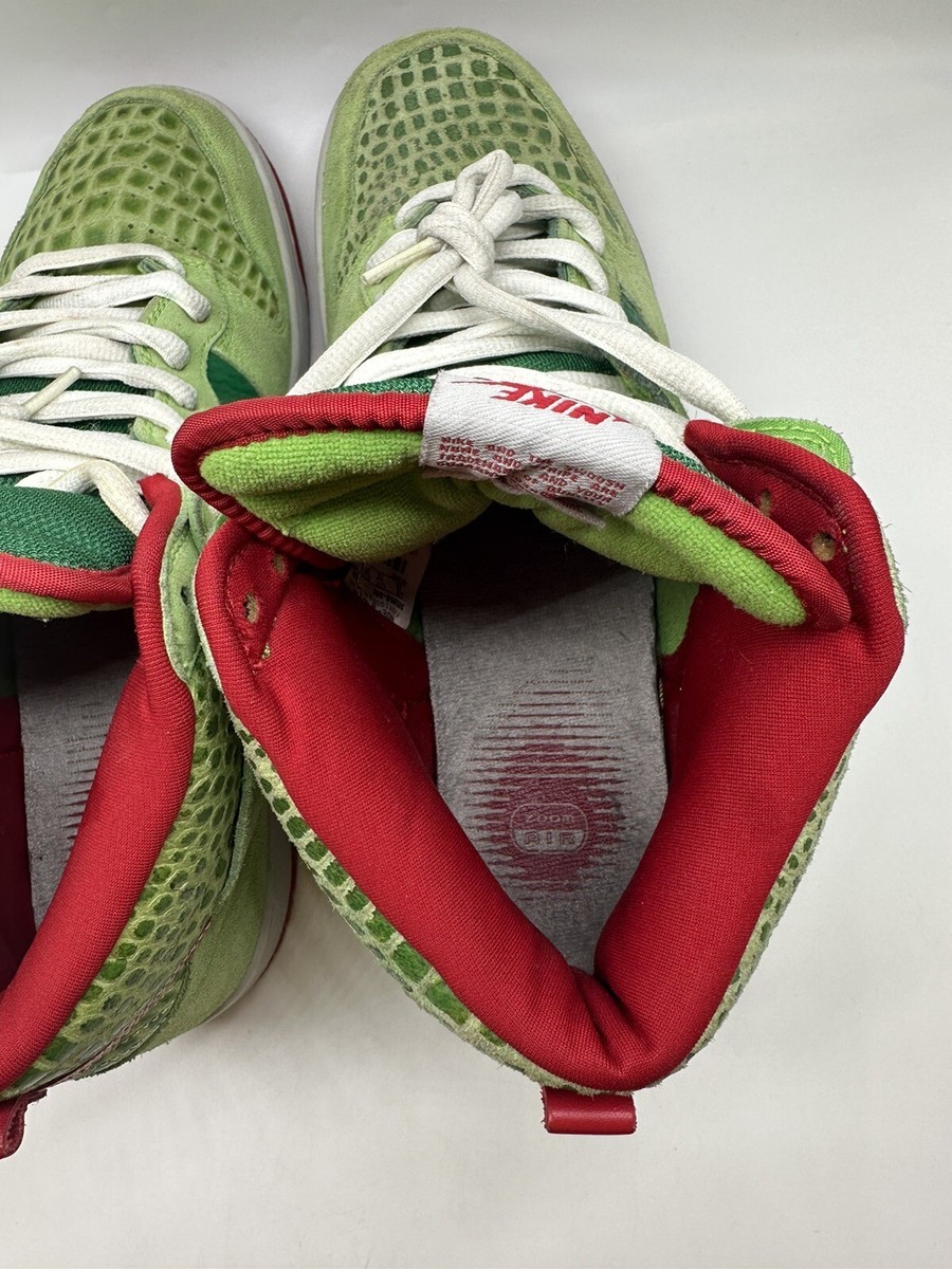 Nike Dunk High Pro SB Dr. Feelgood Green 305050-362 Motley Nike Dunk High Pro SB Dr. Feelgood Green 305050-362 Motley