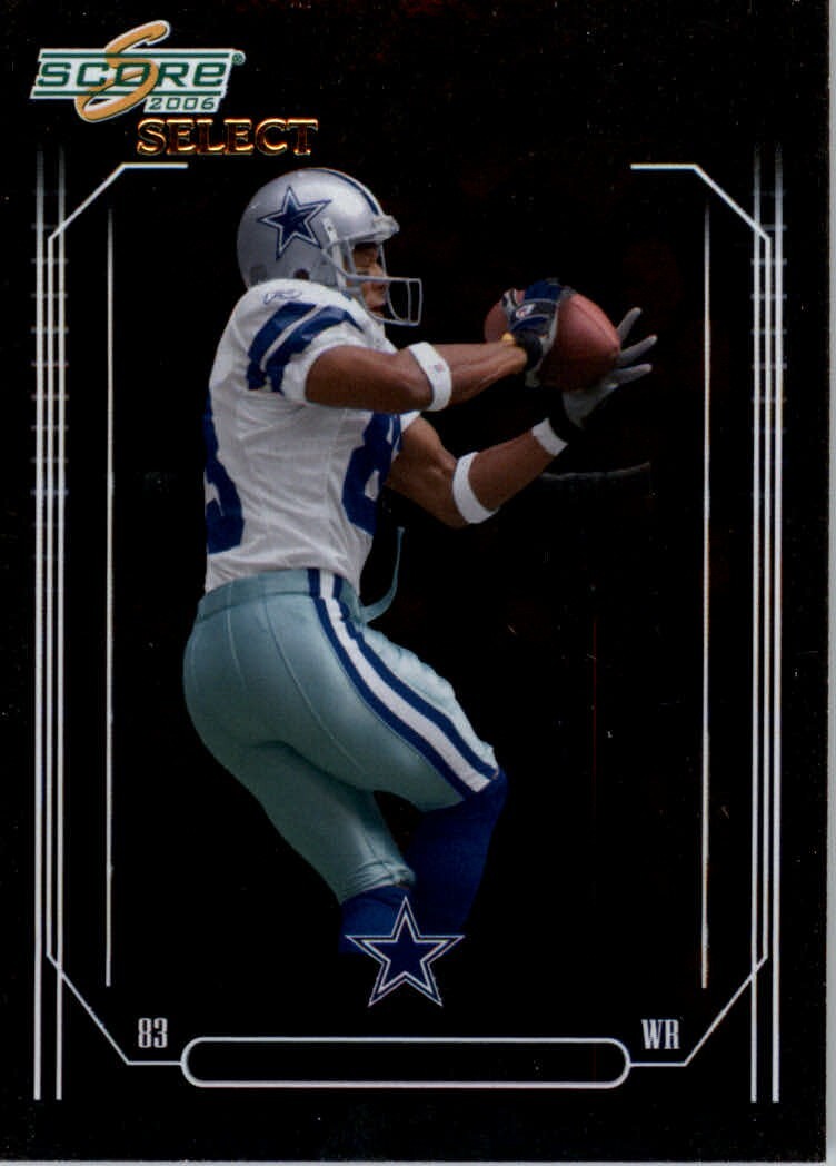 2006 Score Select Football #71 Terry Glenn - Dallas Cowboys