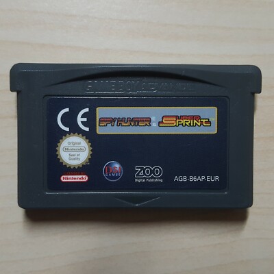 2 in 1 Spy Hunter & Super Sprint Spiel Modul Nintendo GameBoy Advance GBA