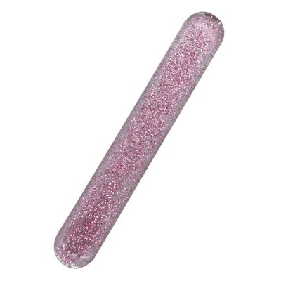 Glasnagelfeile Crystal Nail Shiner Nano Mini Puffer Block mit Tragbarer HüL9126