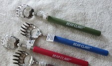 BEAR CLAW TELESCOPIC BACK SCRATCHER, EXTENDABLE TO 23" 4-COLORS TO CHOOSE FROM