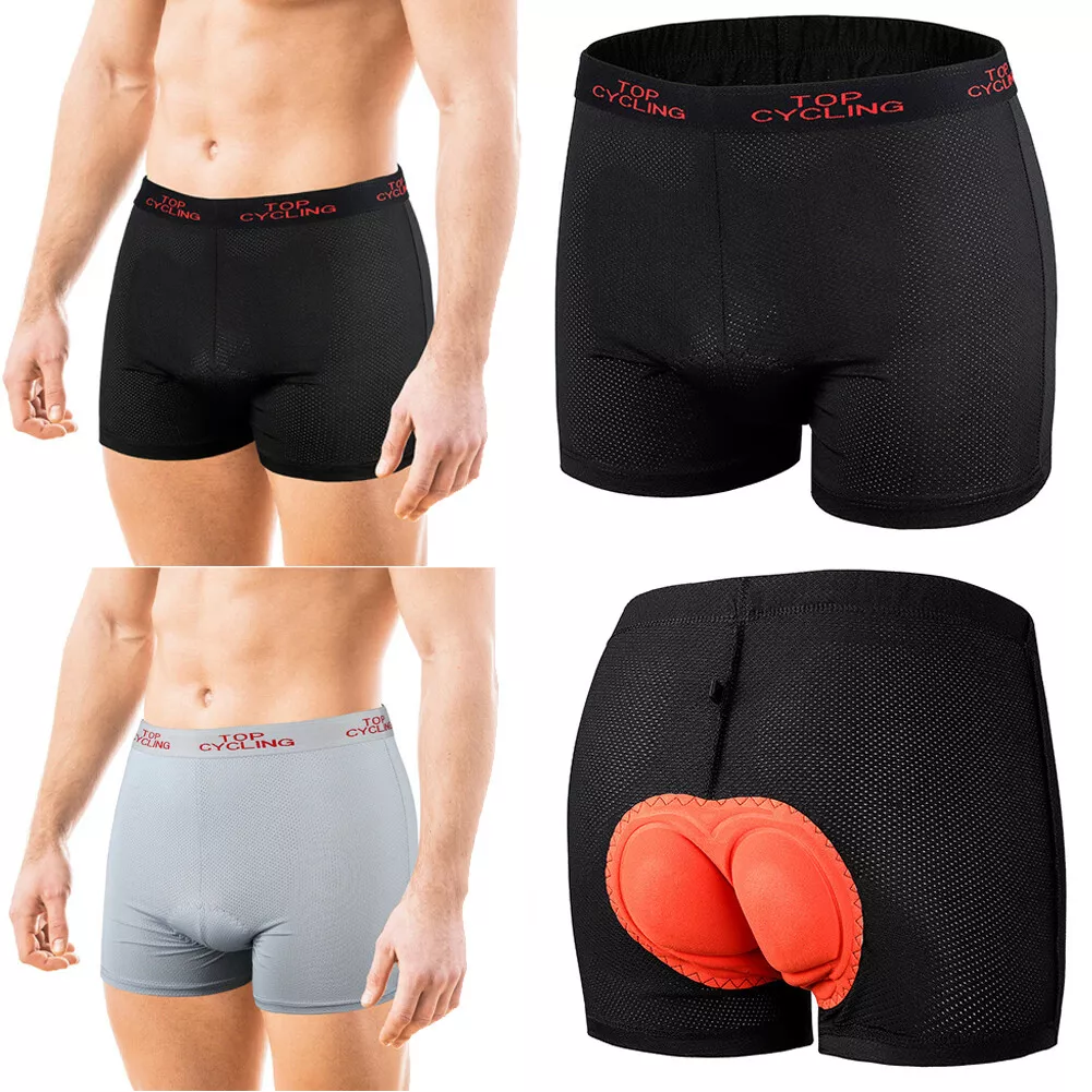 Cycling Shorts Bicycle Bike Underwear Pants Sponge Gel 3D Padded for Men  Women