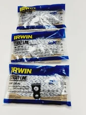 Irwin Strait-line 100' Polyester&Nylon Replacement Line String Reel 3pk