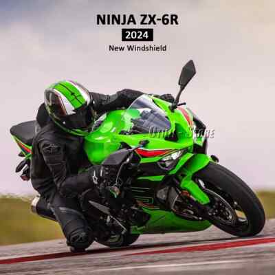 Windshield Windscreen Wind Screen For Kawasaki Ninja ZX-6R ZX6R