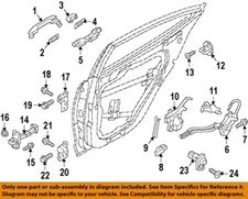 HYUNDAI OEM 17-20 Elantra GT Lock Hardware-Handle, Outside Pad 82653F2000