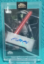 2023 Topps Star Wars Chrome Black Philip Anthony-Rodriguez as FIFTH BROTHER Auto