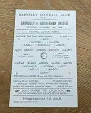 REPLICA COPIES - WARTIME FOOTBALL PROGRAMME - 1941 - 1945. FROM £1.99