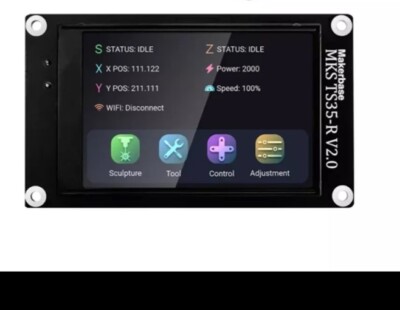 TS35 V2.0 Touch Screen Smart Display Controller 3d Printer Parts GRBL Offline