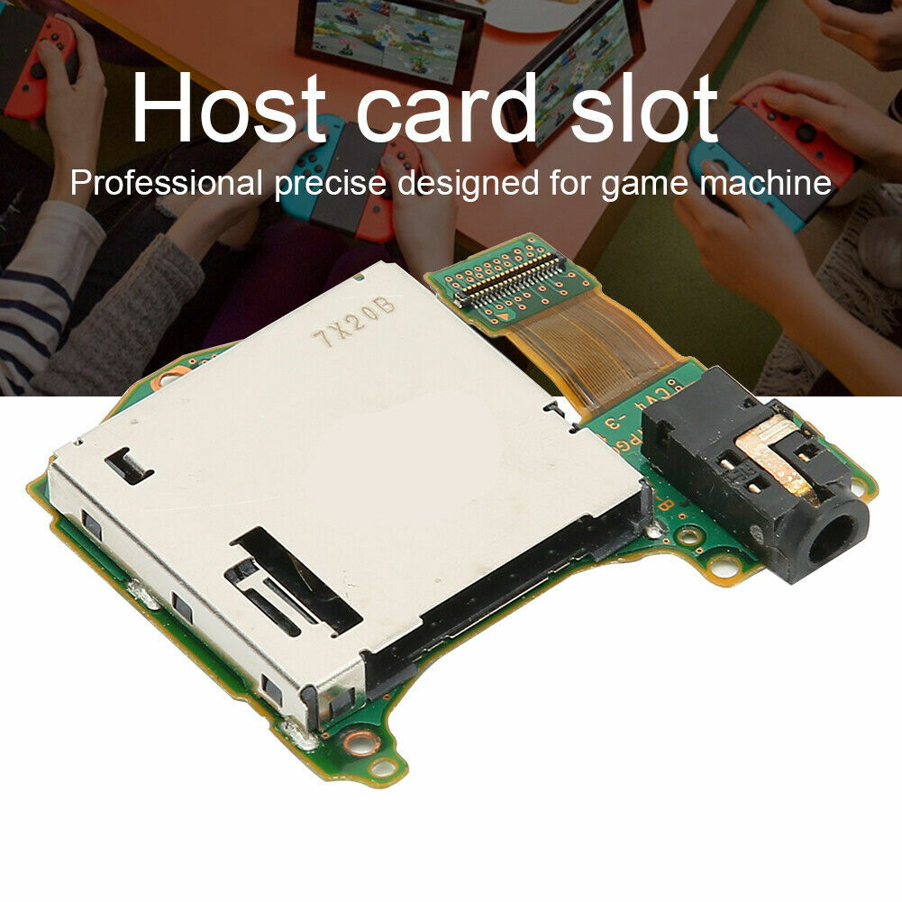 Game Cartridge Reader for  Switch Tray Headphones  Port Card Slot