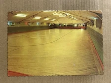 Postcard Ohio OH Belpre Skateland Roller Skating Rink Vintage Advertising PC