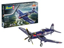 Revell Gift Set 05641 F4U-4 Corsair: Flying Bulls 25th Anniversary 1:48 Scale Un