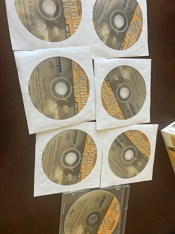 Learn Spanish Fast! Instant Immersion Spanish PRO: 7 CD Software! Language - Image 3 of 4