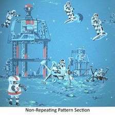 Major Matt Mason 1967 Wallpaper MMM Blue Background Canada Section
