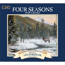 Lang Companies,  Four Seasons 2026 Wall Calendar by Lee Stroncek, 13.4'' X 12'',