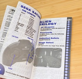 Sega Saturn 1997 Brady Games Strategy Guides Secret Codes Anthony Pena RARE TPB.