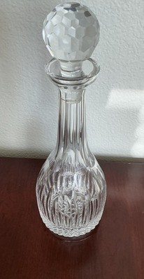 WATERFORD Carina Crystal Tall WINE DECANTER w/STOPPER