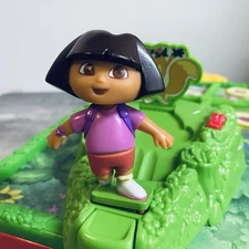 Vintage Mattel Dora The Explorer Picnic Fiesta School Box Games Nick Jr Complete