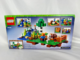 LEGO Minecraft Lot: The Cave (21113), The Farm (21114), Alex+Chicken (21149) New