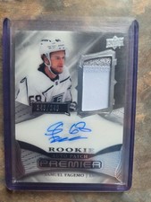 2022-23 UD Premier SAMUEL FAGEMO Rookie Auto Patch /249 #AR-SF Los Angeles