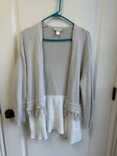 Loft sweater cardigan small