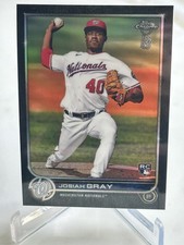 2022 Topps Chrome Ben Baller Edition - Josiah Gray #160 (RC) Nationals