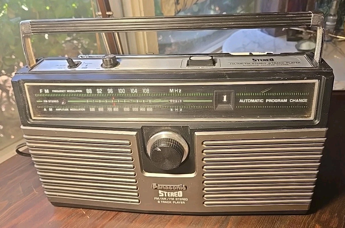 Vintage Panasonic Stereo In 8-Track Players | eBay