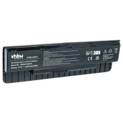 Akku für Asus GL771JX N551J N551 GL771JW-T7170T GL771JW-T7143H 4800mAh 10,8V