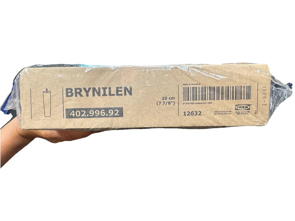 Set of 4 Ikea BRYNILEN Furniture Legs Solid Oak Wood 7 7/8 " 402.996.92 IKEA - Image 3 of 4