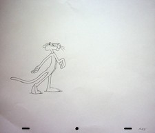 The Pink Panther 2 Film BOB KURTZ Opening Production Hand Drawn Pencil