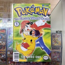 Pokemon The Electric Tale of Pikachu 1 1999 Viz Nintendo Free Shipping