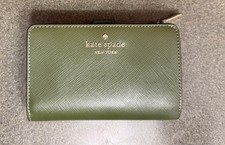 Kate Spade Madison Medium Compact Bifold Wallet Green