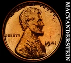 1941 Lincoln Wheat Cent- Choice Gem Proof Luster- No Reserve #J9049