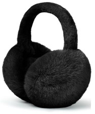 Ear Muffs Winter Women Men Kids Girls Earmuffs for Cold Weather Black