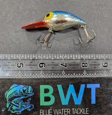 Pre-Rapala Storm Wiggle Wart V-133: Blue Pirate