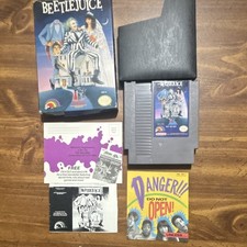 LJN Beetlejuice for Nintendo NES NTSC-U/C (US/Canada) w/ inserts + box