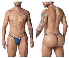CandyMan 9586 G-String Thongs Color Petrol Blue