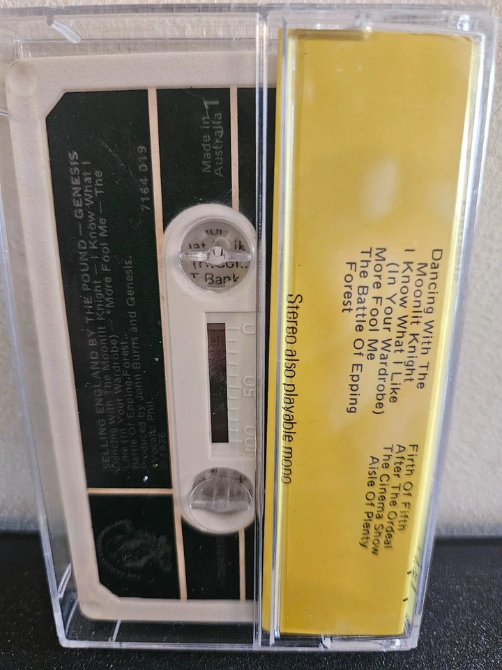 GENESIS Selling England By The Pound 1976 CASSETTE TAPE RARE AUSTRALIAN REISSUE - Image 4 of 4