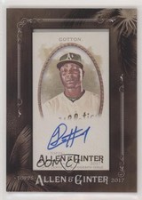 2017 Topps Allen & Ginter Auto Minis Framed Jharel Cotton #MA-JCO Auto 0j5