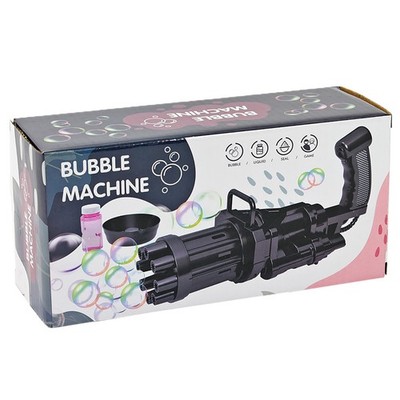 Seifenblasen Bazooka, 2xml Seifenblasenflüssigkeit, Neu & OVP