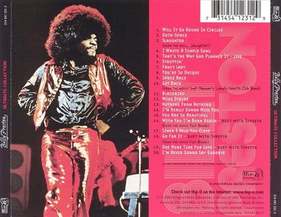 BILLY PRESTON - ULTIMATE COLLECTION NEW CD
