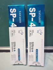 YAYASHI SP-4 Probiotic Toothpaste Ultra+Whitening & Stain Removing - 2 Pack